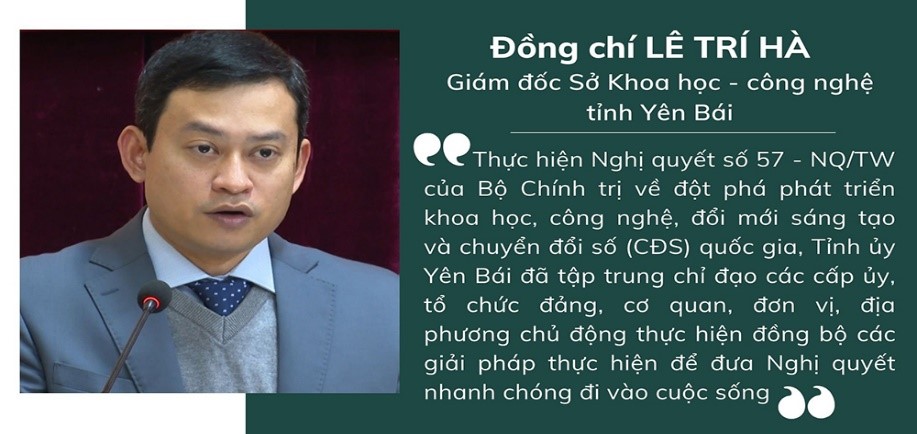 YÊN BÁI TĂNG CƯỜNG NGUỒN LỰC ĐẦU TƯ CHO KHOA HỌC, CÔNG NGHỆ, ĐỔI MỚI SÁNG TẠO VÀ CHUYỂN ĐỔI SỐ